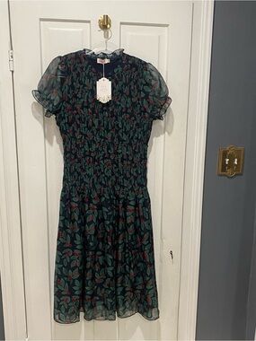 New Ivy City Co Hayden Dress Lush Garden Holiday